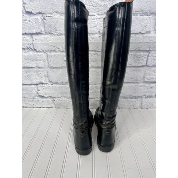 EISERS Women's Black "Last" Leather Ridding Boots US 8 - Picture 7 of 9